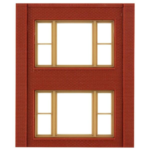 Woodland Scenics Design Preservation Models Ho Scale Two Story 20Th Century Windows Modular System DPM30164